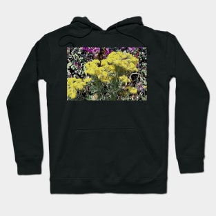 Yellow Coastal Flowers Hoodie